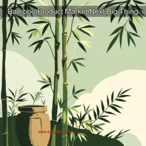 Artistic representation for Bamboo Product Market Next Big Thing