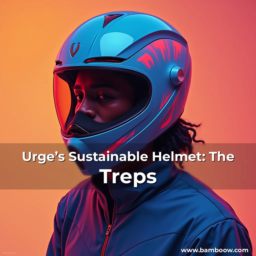 Artistic representation for Urge’s Sustainable Helmet: The Treps