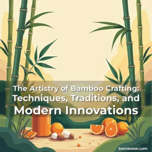 Artistic representation for The Artistry of Bamboo Crafting: Techniques, Traditions, and Modern Innovations
