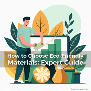 Artistic representation for How to Choose Eco-Friendly Materials: Expert Guide