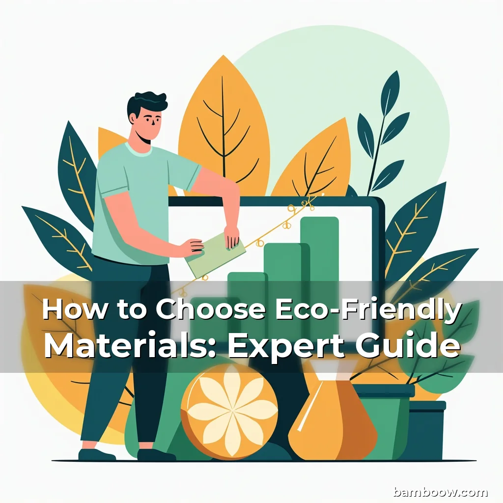 Read more about the article How to Choose Eco-Friendly Materials: Expert Guide