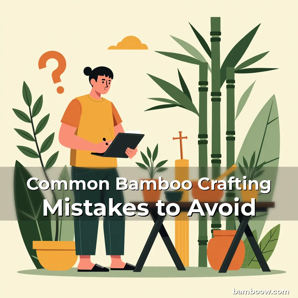 Read more about the article Common Bamboo Crafting Mistakes to Avoid