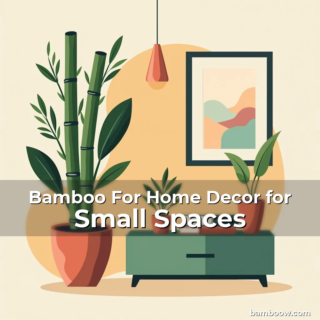 Read more about the article Bamboo For Home Decor for Small Spaces