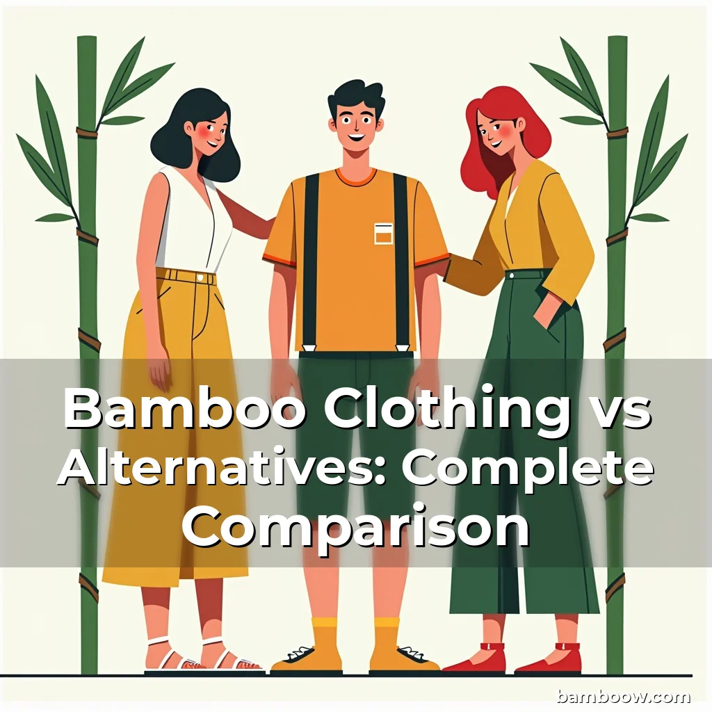 Read more about the article Bamboo Clothing vs Alternatives: Complete Comparison