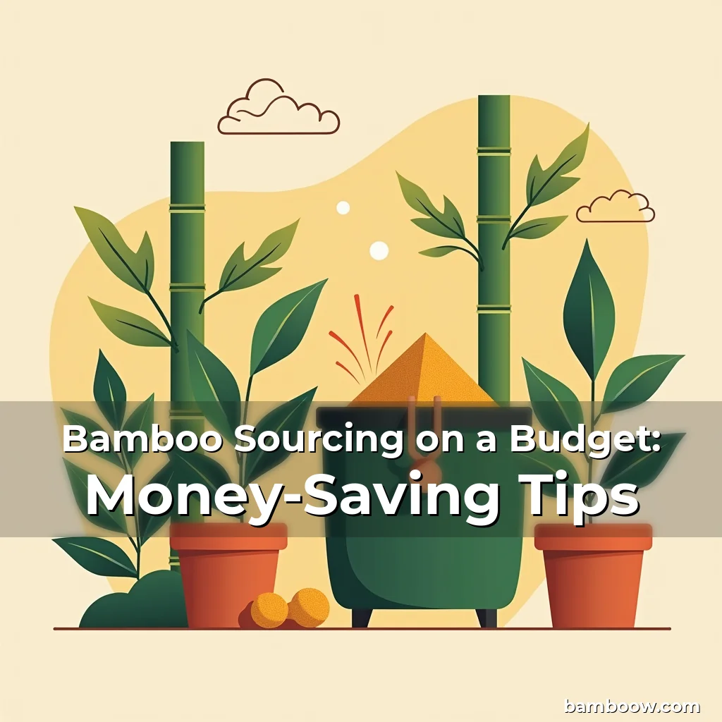 Read more about the article Bamboo Sourcing on a Budget: Money-Saving Tips