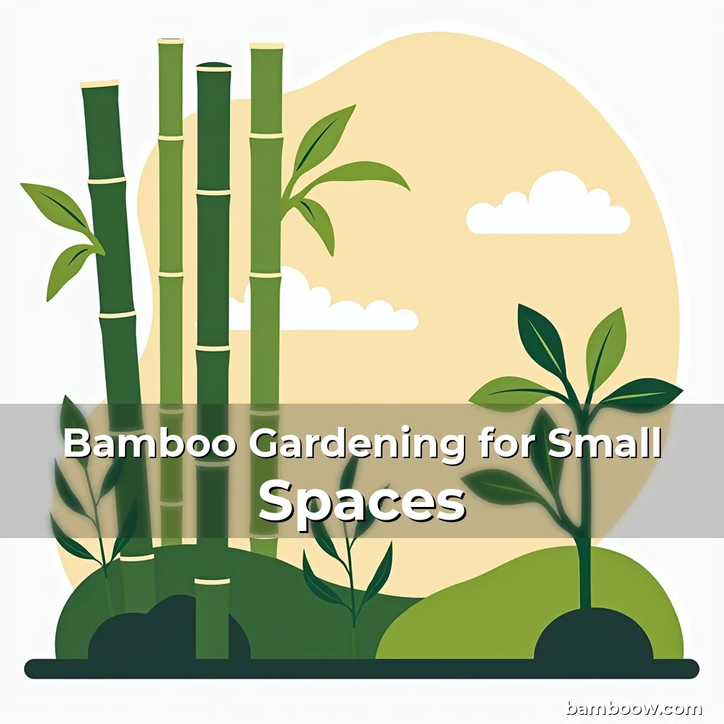 Read more about the article Bamboo Gardening for Small Spaces