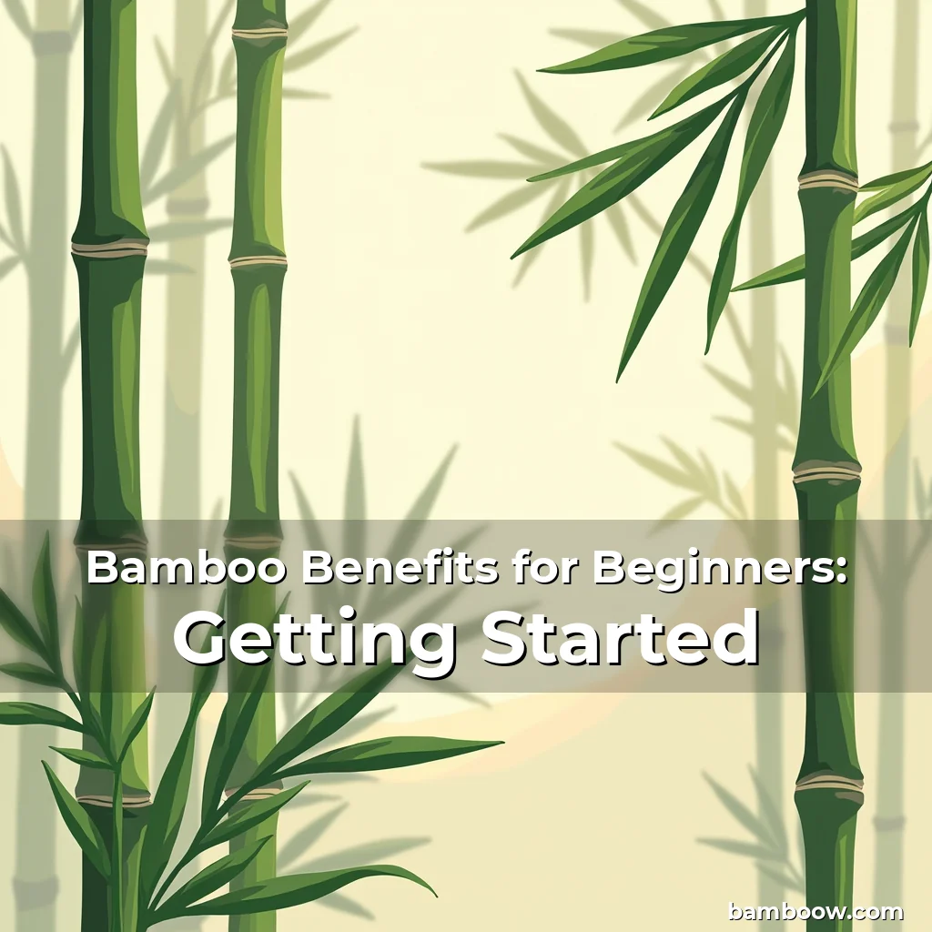 Read more about the article Bamboo Benefits for Beginners: Getting Started