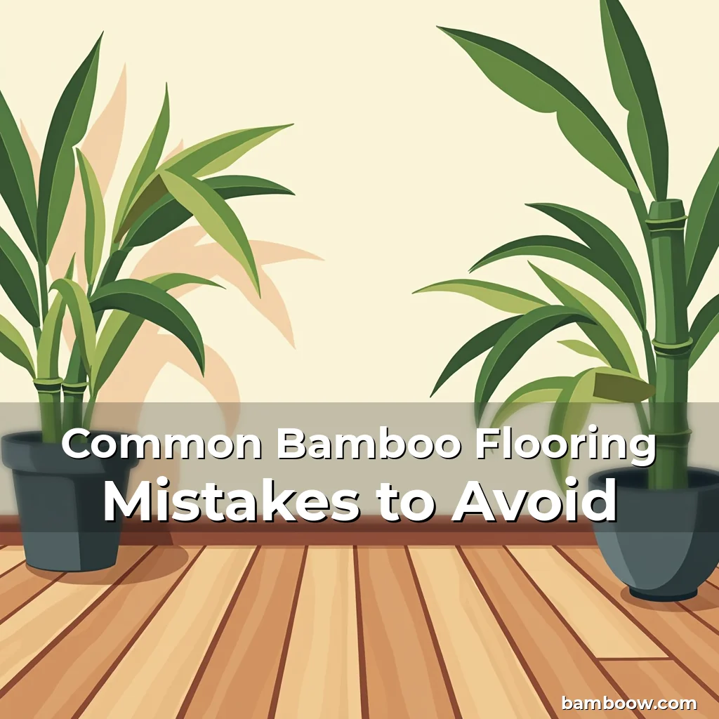 Read more about the article Common Bamboo Flooring Mistakes to Avoid