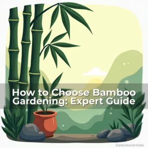 Artistic representation for How to Choose Bamboo Gardening: Expert Guide
