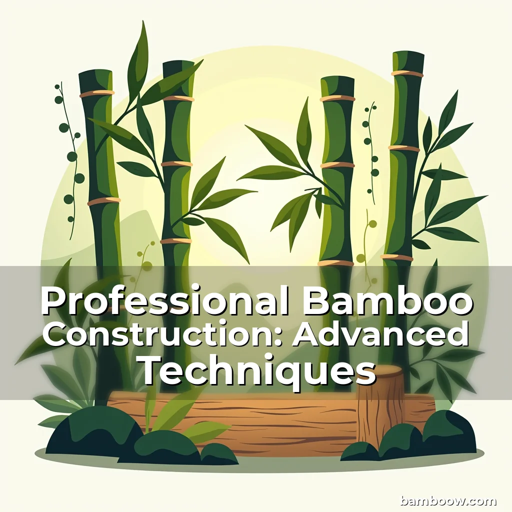 Read more about the article Professional Bamboo Construction: Advanced Techniques