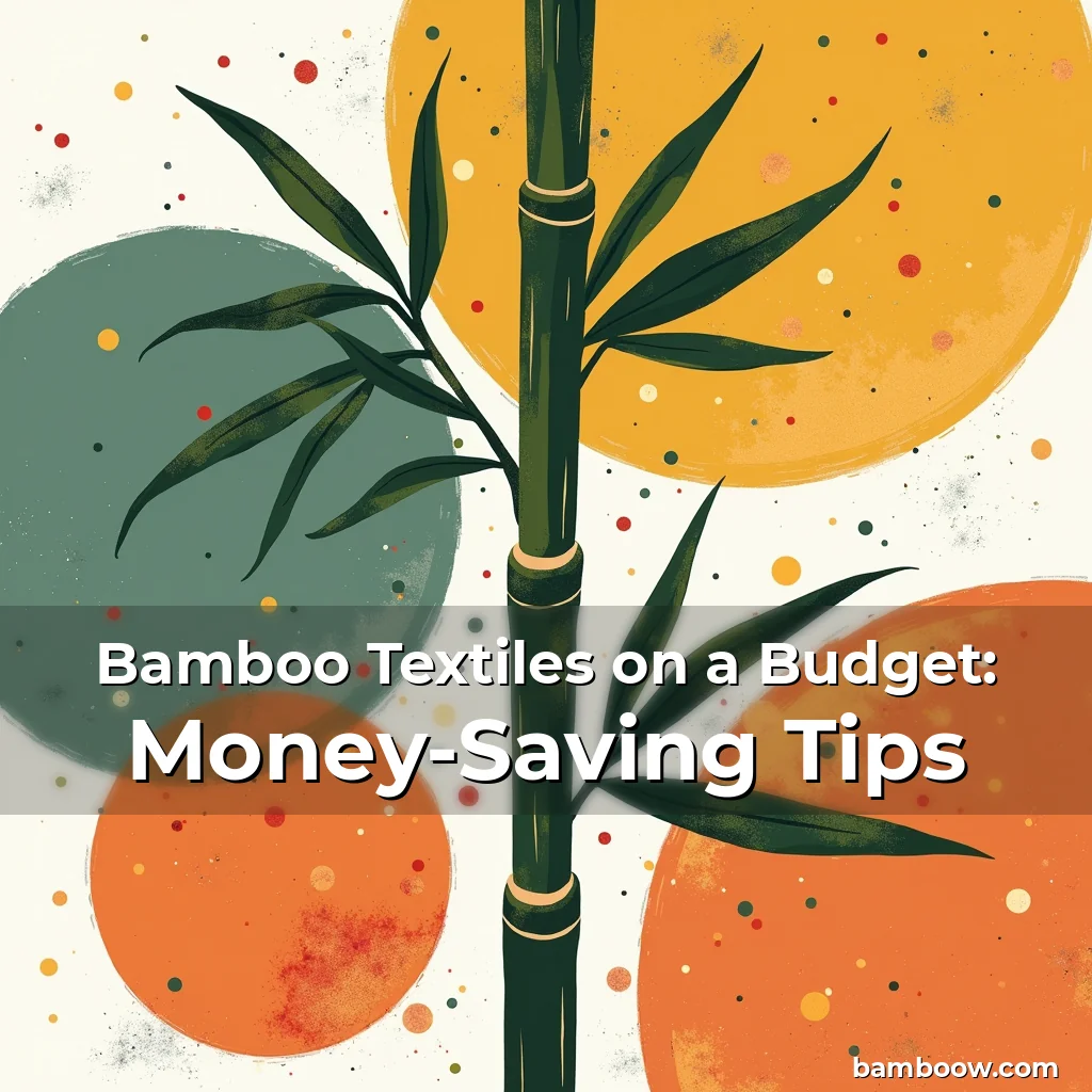 Read more about the article Bamboo Textiles on a Budget: Money-Saving Tips