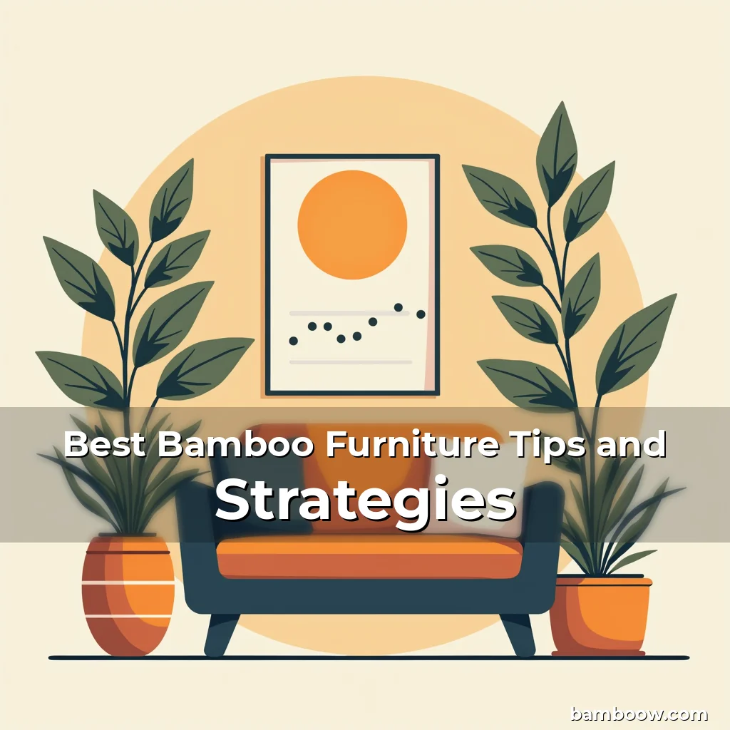 Artistic representation for Best Bamboo Furniture Tips and Strategies