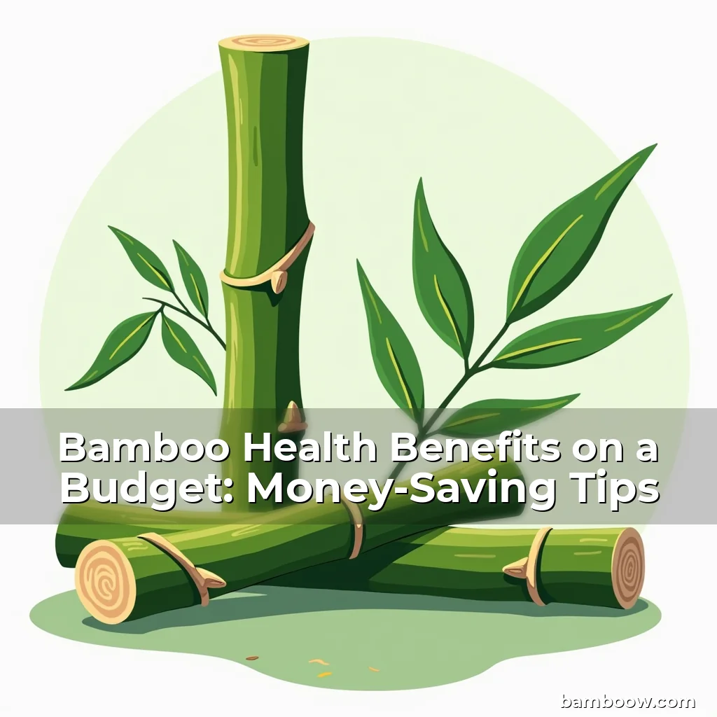 Read more about the article Bamboo Health Benefits on a Budget: Money-Saving Tips