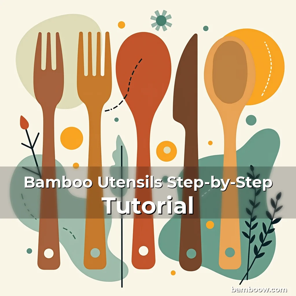 Read more about the article Bamboo Utensils Step-by-Step Tutorial