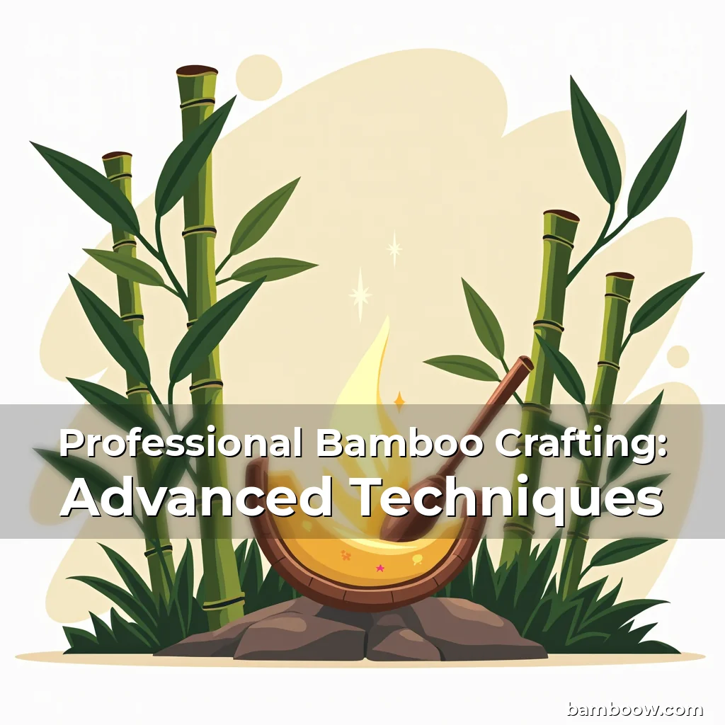 Read more about the article Professional Bamboo Crafting: Advanced Techniques