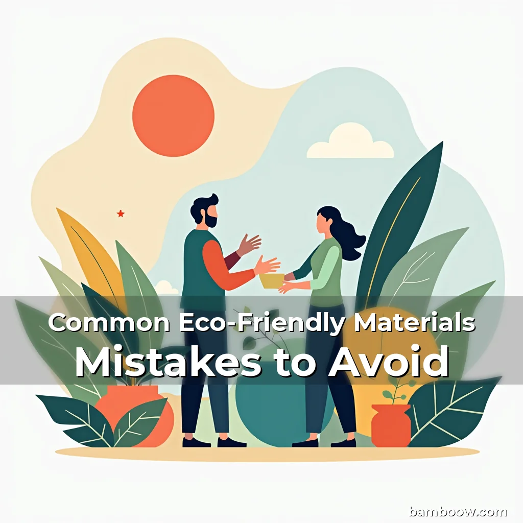 Read more about the article Common Eco-Friendly Materials Mistakes to Avoid