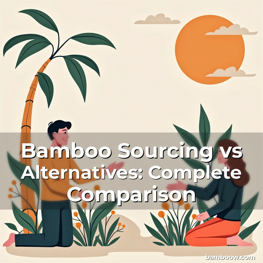 Read more about the article Bamboo Sourcing vs Alternatives: Complete Comparison