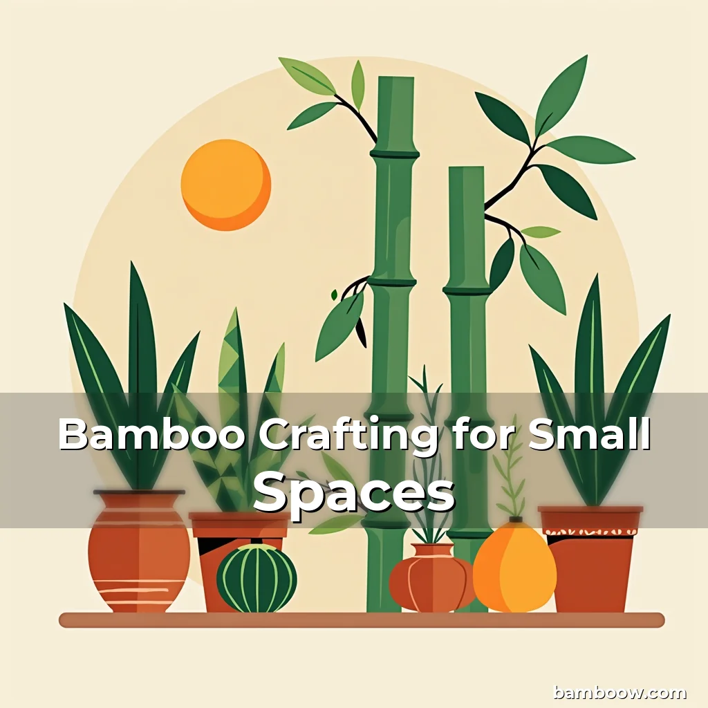 Read more about the article Bamboo Crafting for Small Spaces