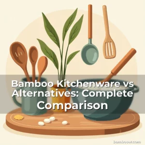 Artistic representation for Bamboo Kitchenware vs Alternatives: Complete Comparison