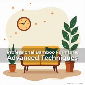 Artistic representation for Professional Bamboo Furniture: Advanced Techniques