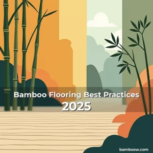 Artistic representation for Bamboo Flooring Best Practices 2025
