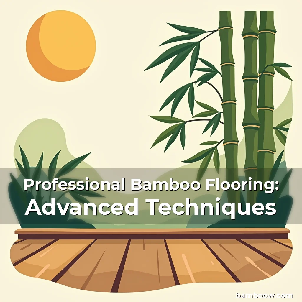 Read more about the article Professional Bamboo Flooring: Advanced Techniques