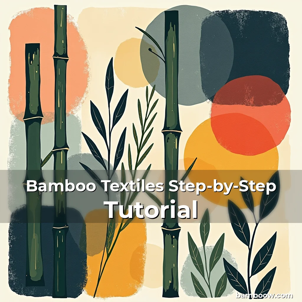 Read more about the article Bamboo Textiles Step-by-Step Tutorial