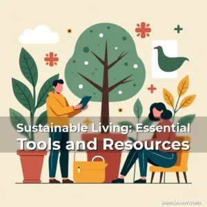 Artistic representation for Sustainable Living: Essential Tools and Resources