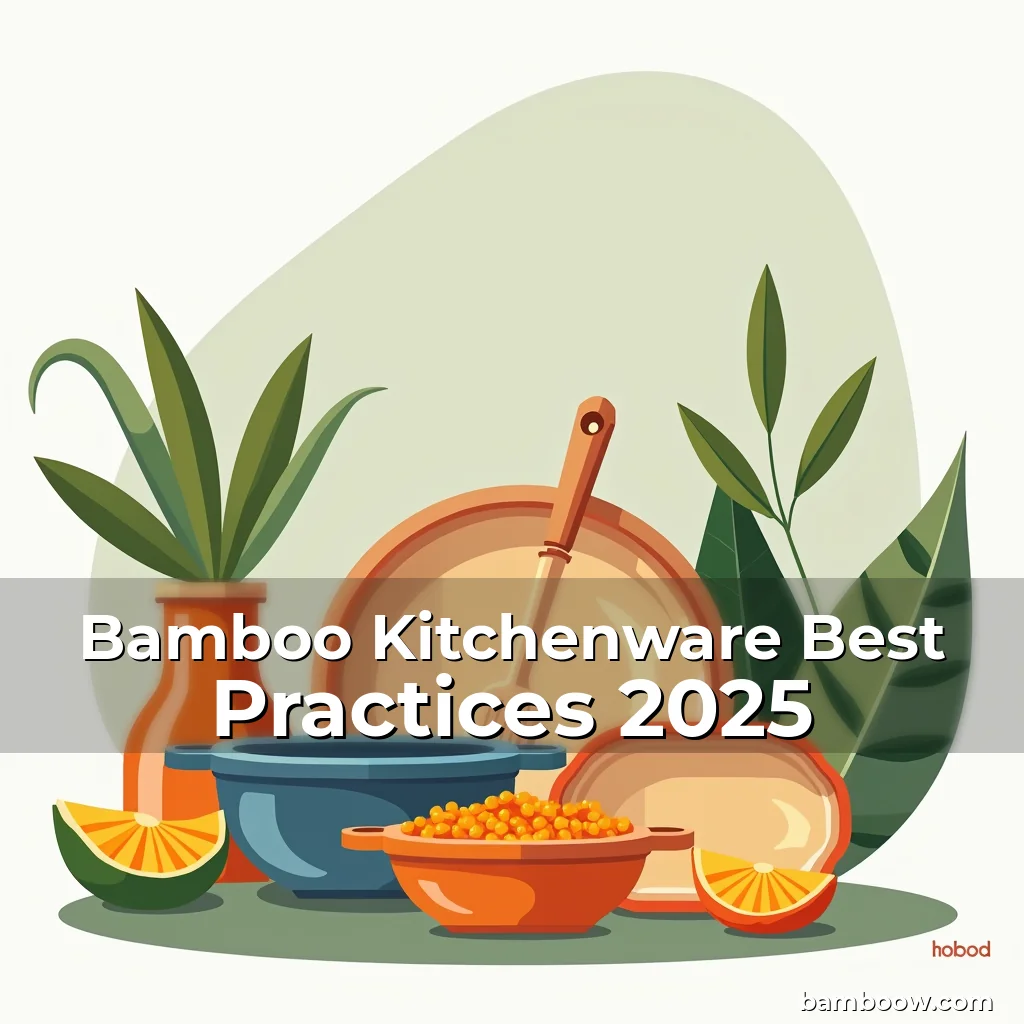 Read more about the article Bamboo Kitchenware Best Practices 2025