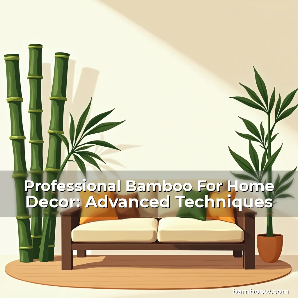 Read more about the article Professional Bamboo For Home Decor: Advanced Techniques