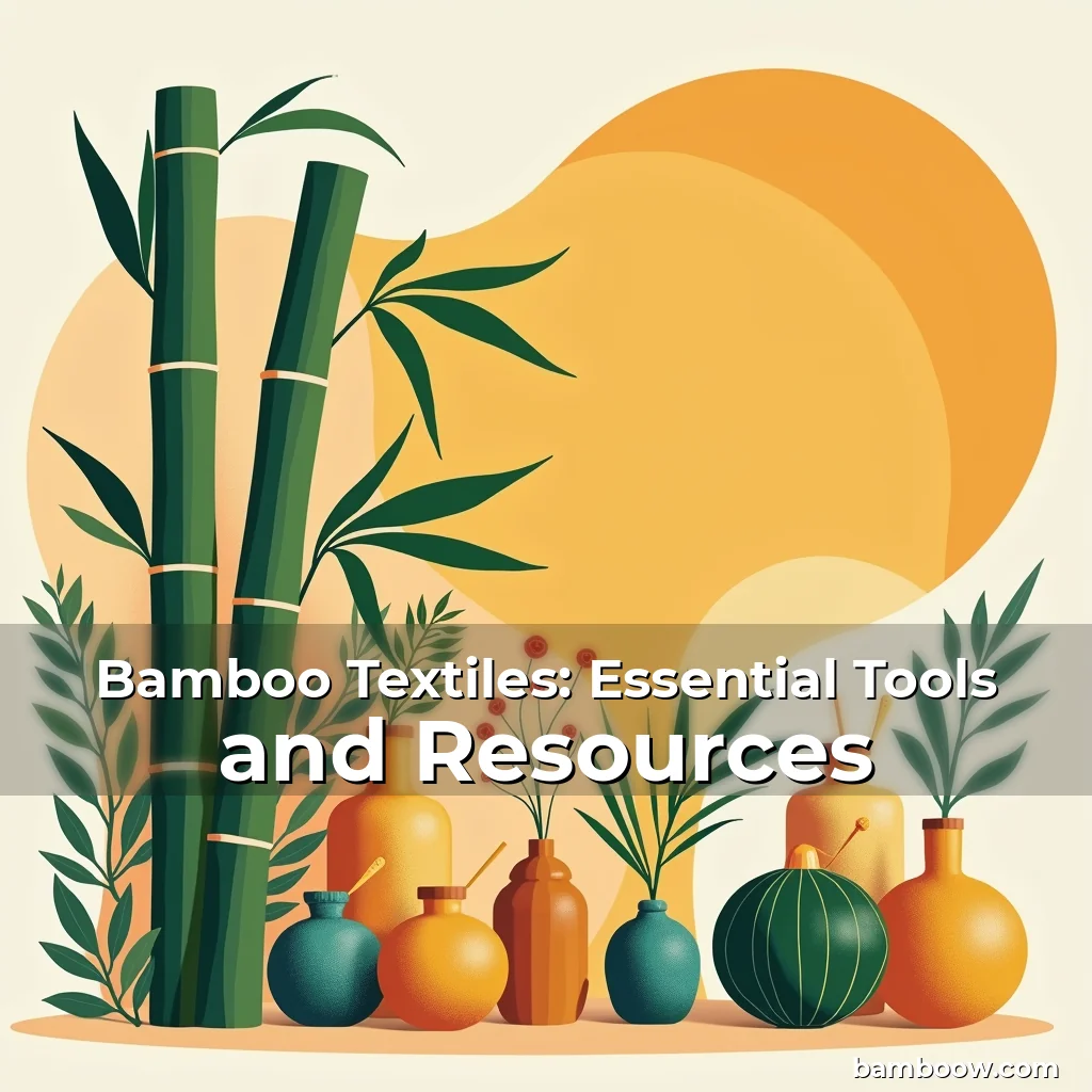 Read more about the article Bamboo Textiles: Essential Tools and Resources