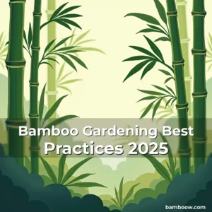 Artistic representation for Bamboo Gardening Best Practices 2025