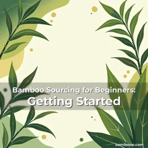 Artistic representation for Bamboo Sourcing for Beginners: Getting Started