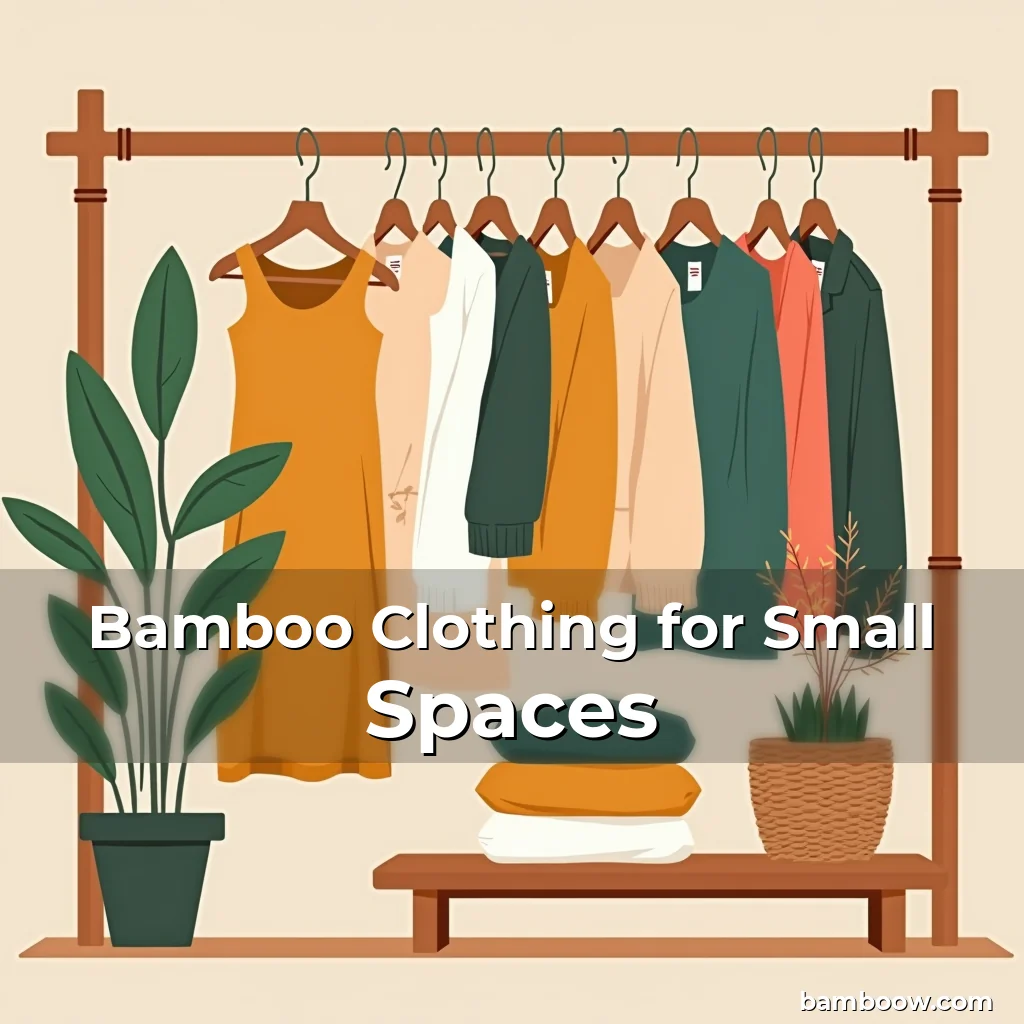 Read more about the article Bamboo Clothing for Small Spaces
