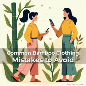 Artistic representation for Common Bamboo Clothing Mistakes to Avoid