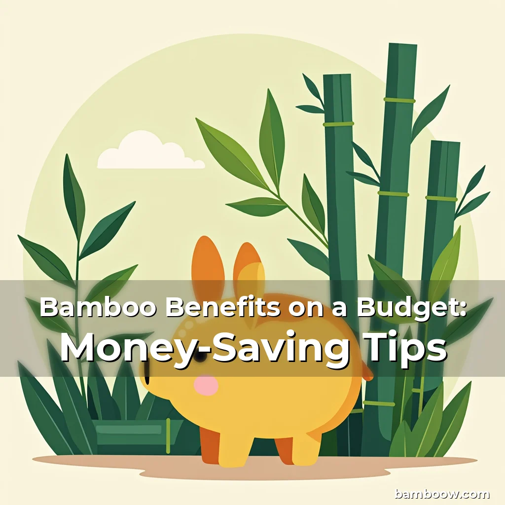 Read more about the article Bamboo Benefits on a Budget: Money-Saving Tips
